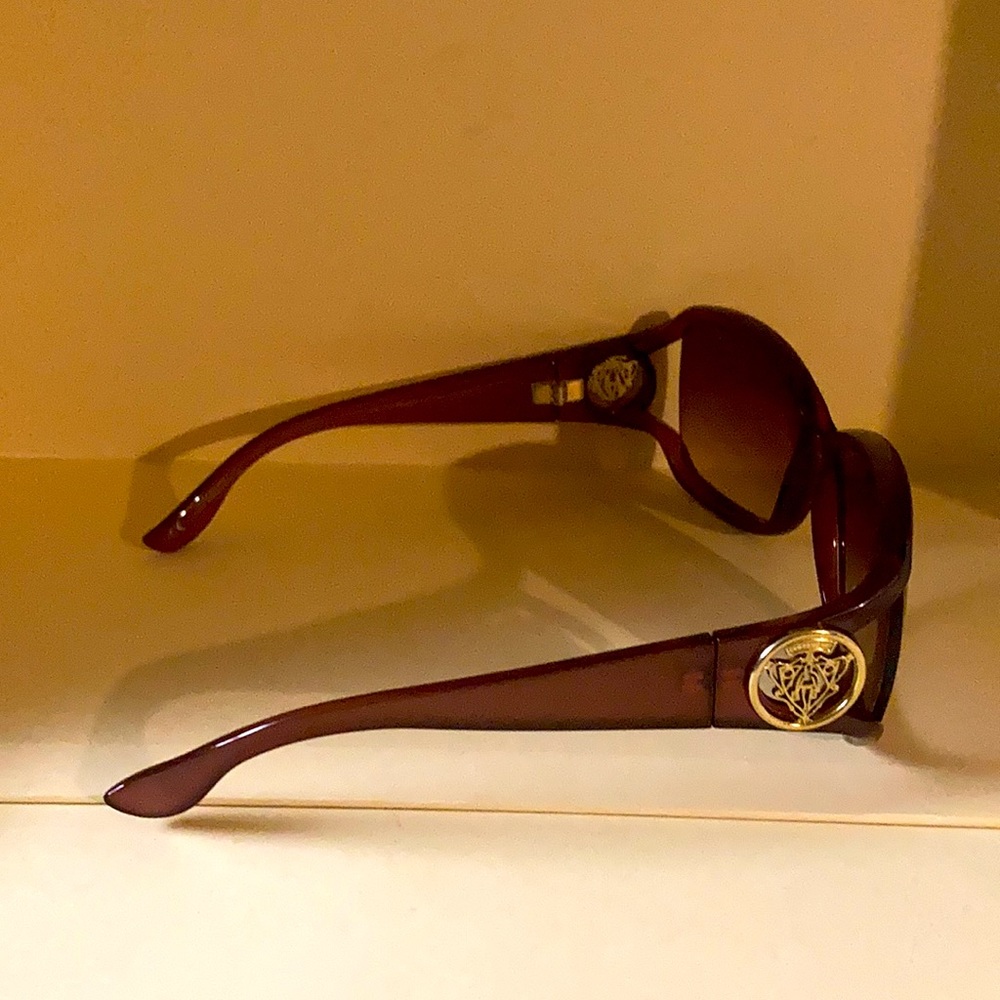 Auth GUCCI Polarized Burgundy Tortoiseshell Acetate Sunglasses #CE GG 3059/S - Picture 6 of 10